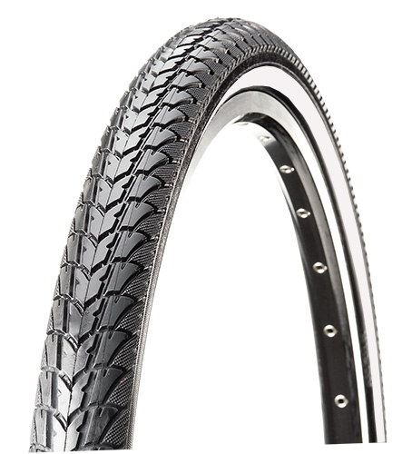 CST Bicycle Tire 24 x 1.75 C-616 Black w/White Wall